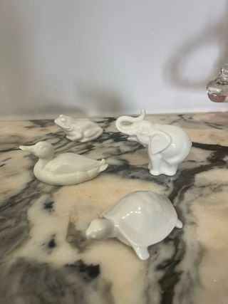 Colección, 11 figuras de porcelana Hutschenreuther