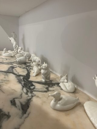 Colección, 11 figuras de porcelana Hutschenreuther
