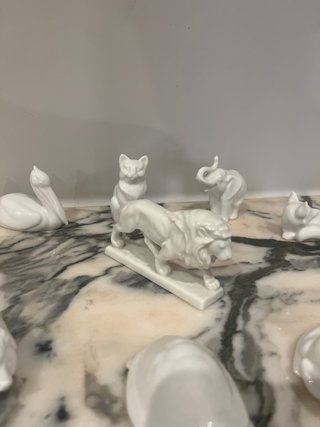 Colección, 11 figuras de porcelana Hutschenreuther