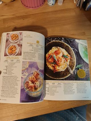 Revista Francesa Marmiton. Especial Navidad