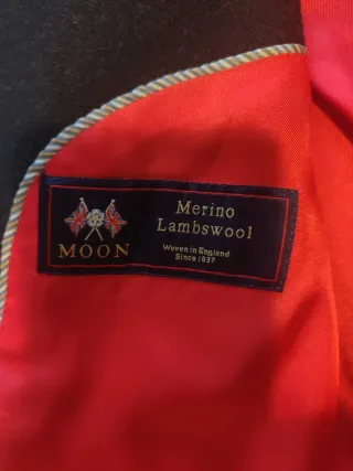 Chaqueta El Ganso Azul Marino Forro Rojo
