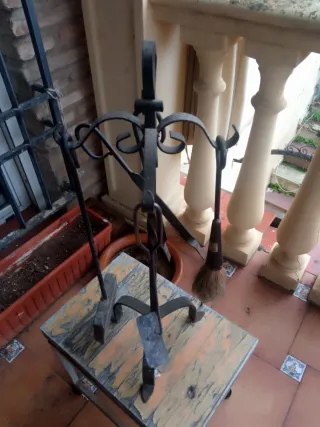 Juego de Utensilios para Chimenea