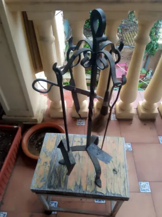 Juego de Utensilios para Chimenea