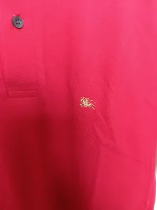 Polo Burberry Rojo