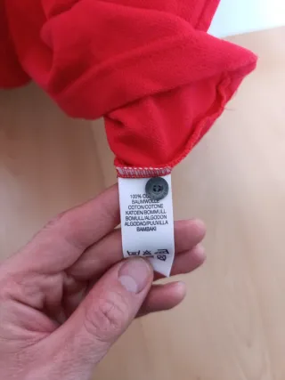 Polo Burberry Rojo