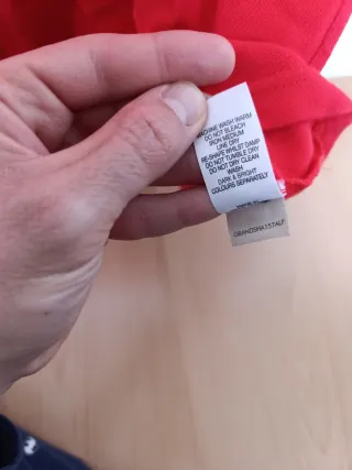 Polo Burberry Rojo