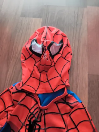 Disfraz Spiderman con capucha