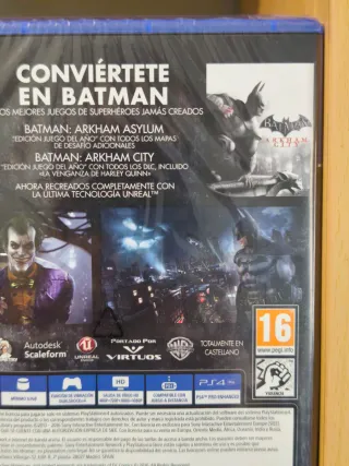 Batman Return to Arkham PS4 precintado