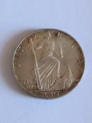 Moneta Vittorio Emanuele III Re Imperatore