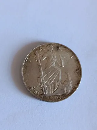 Moneta Vittorio Emanuele III Re Imperatore