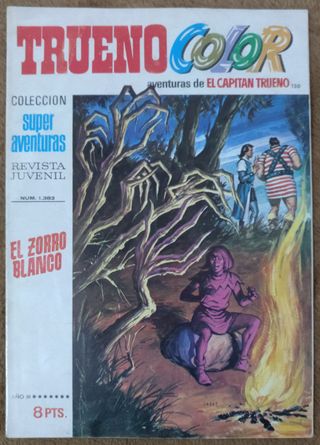 8 TEBEOS DE TRUENO COLOR DE PRIMERA EPOCA.