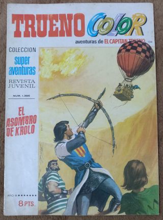 8 TEBEOS DE TRUENO COLOR DE PRIMERA EPOCA.