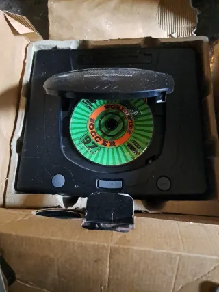 Consola Sega Saturn Negra