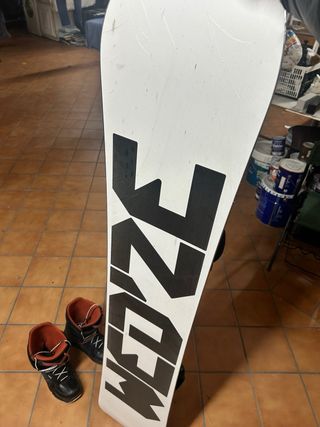 Tabla Snowboard + Fijaciones Wed'ze