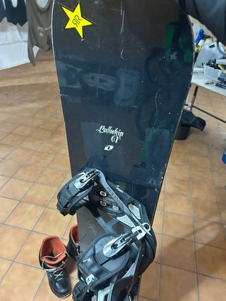 Tabla Snowboard + Fijaciones Wed'ze