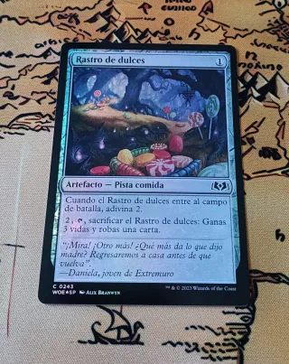 CARTA MAGIC FOIL - RASTRO DE DULCES