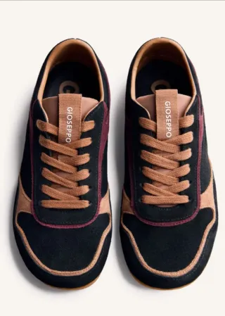 Zapatillas Gioseppo rosas y blancas