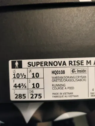 Zapatillas Adidas Supernova Rise Beige/Naranja