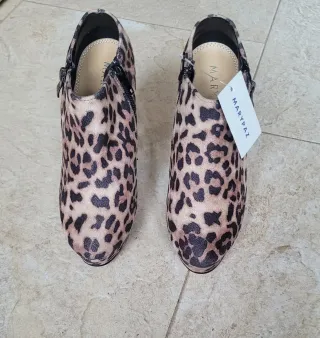Botines MARYPAZ Animal Print Tacón