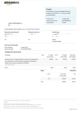 Aspirador Rowenta X-Clean 10. Como nuevo