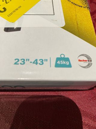 Soporte TV orientable para tv 23-43 VESA