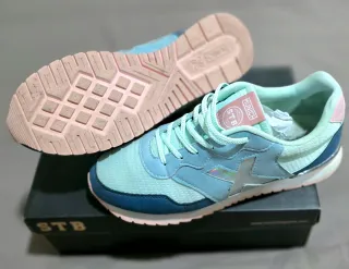 Zapatillas Munich Deportivas Azul/Verde Menta