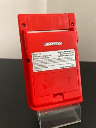 Nintendo Game Boy Pocket Roja IPS