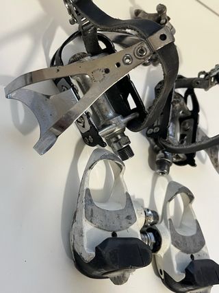 Pedali Bici Vintage e Deragliatore