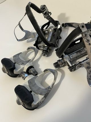 Pedali Bici Vintage e Deragliatore