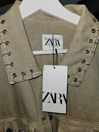 Cazadora Zara Beige