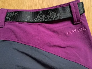 Pantalón montaña mujer Ternua morado/gris