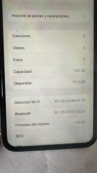 iPhone 11 Blanco 128GB