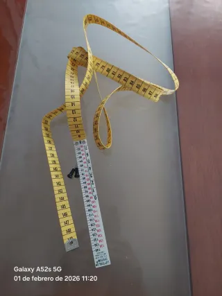 Patrones de corte de oro. Libro, reglas, metro.