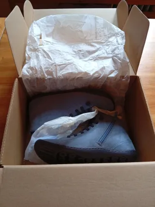 Botines Camper azules