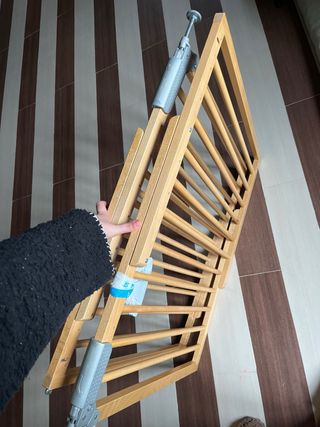 Barriera di sicurezza in legno per bambini