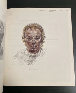 Roberto Sambonet Ritratti '43-'83 Autografato Felt