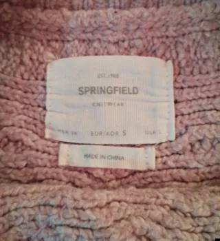 Jersey Springfield Perlas Rosa Talla S