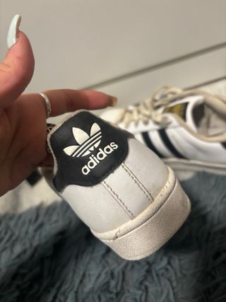 Zapatillas Adidas Superstar Blancas y Negras