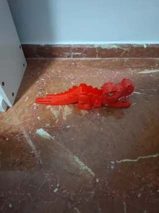 Pista Hot Wheels Cocodrilo Rojo