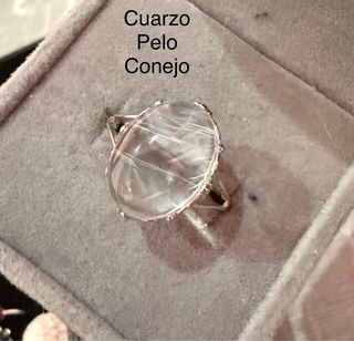 Anillos minerales plata925 Ajustable elige el tuyo