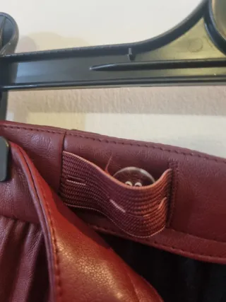 Gonna ecopelle 10 anni regolabile