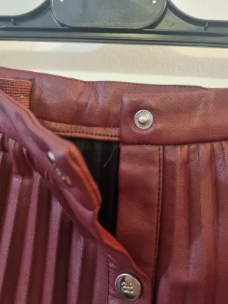 Gonna ecopelle 10 anni regolabile