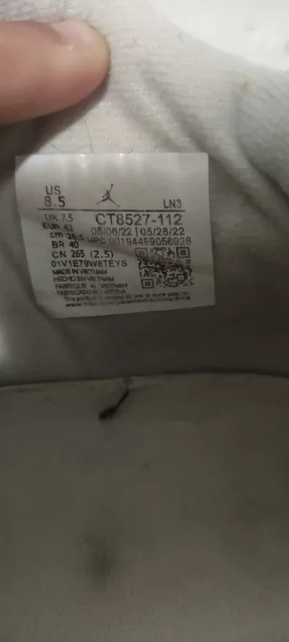 Jordan Retro 4 Talla 42