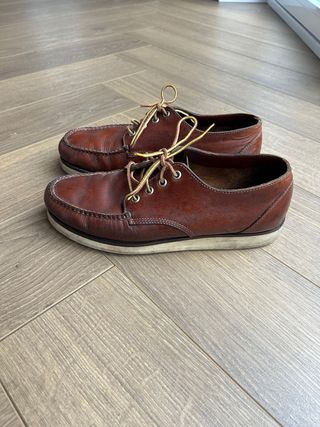 Zapatos LL Bean Camp Moc Marrones