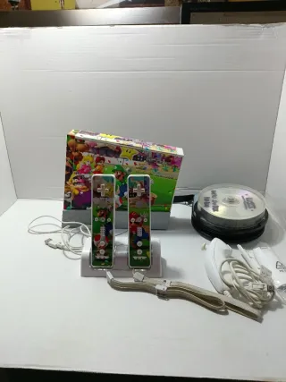 Consola Wii Super Mario + Juegos