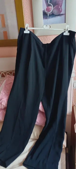 Pantalones elegantes negros talla 58/60