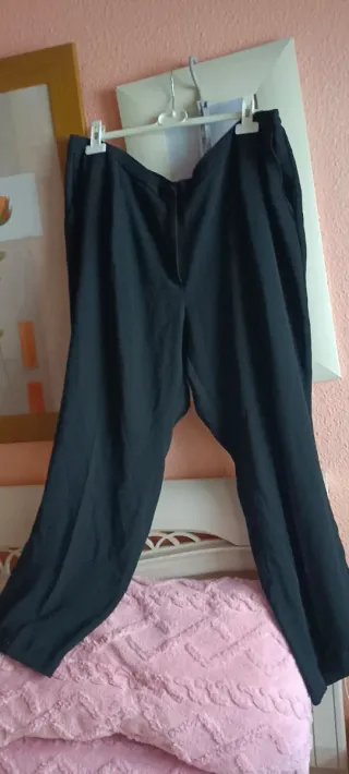 Pantalones elegantes negros talla 58/60