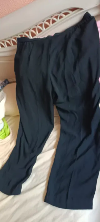 Pantalones elegantes negros talla 58/60