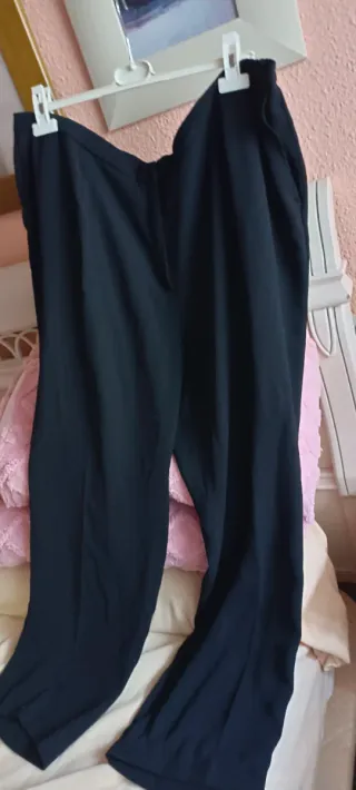 Pantalones elegantes negros talla 58/60