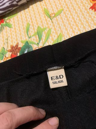 Leggings E&D neri  tg6XL